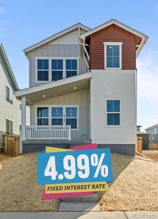 New construction Single-Family house 5928 N Lisbon St, Aurora, CO 80019 plan Residence One - image