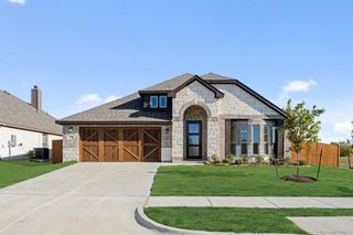 New construction Single-Family house 537 Sanctuary Dr, Waxahachie, TX 75165 Hawthorne II- photo