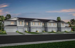 New construction Townhouse house 5144 Inspire Ln, West Melbourne, FL 32904 plan Springdale - image