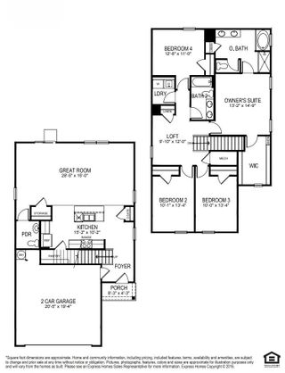 New construction Single-Family house 713 Meteor Dr, Mableton, GA 30126 plan Elston - image