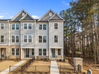 New construction Townhouse house 153 Broadway St, Unit 1, Knightdale, NC 27545 plan The Avery Exterior - image
