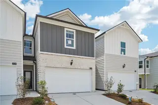 New construction Townhouse house 7836 Marie Wy, Fairburn, GA 30213 plan Jewel - image