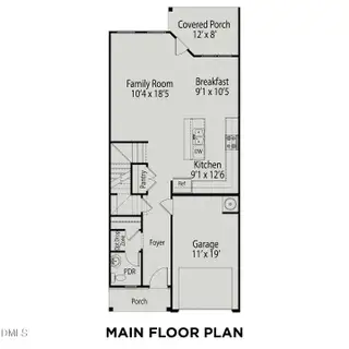 New construction Single-Family house 3839 Well Fleet Dr, Fuquay Varina, NC 27592 plan The Graham Interior - image