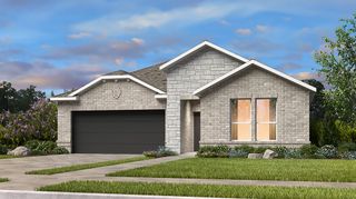 New construction Single-Family house 213 Amber Oak Ln, Georgetown, TX 78628 plan Chambray - image