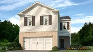 New construction Single-Family house 8240 Bluewater Drive, Fairburn, GA 30213 Aisle- photo