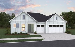 New construction Single-Family house 47 Ribera Dr, Flagler Beach, FL 32136 plan Delmar - image