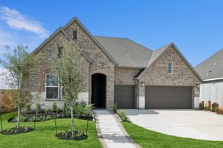 New construction Single-Family house 16303 Blue Mistflower Ln, Hockley, TX 77447 plan The Ridgegate - image