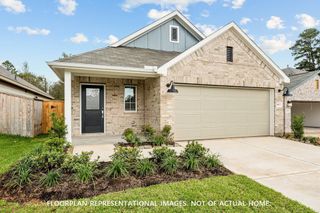 New construction Single-Family house 686 Falling Cave Dr, Willis, TX 77378 plan Periwinkle - Smart Series - image