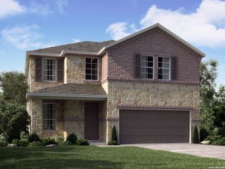 New construction Single-Family house 1543 Zion Dr, New Braunfels, TX 78132 plan The Medina (3011) - image