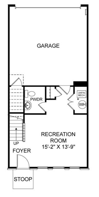 New construction Townhouse house 721 Payton Lane, Acworth, GA 30102 The Quinn- photo