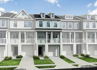 New construction Townhouse house 449 Katies Scenic Ct, Charleston, SC 29492 plan Ashley - image