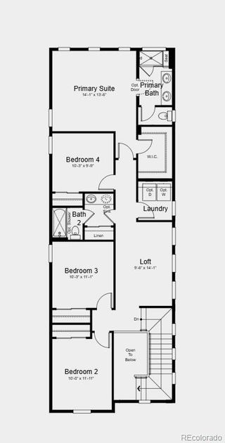 New construction Single-Family house 14849 Arbor Blvd W, Thornton, CO 80602 plan Stella - image