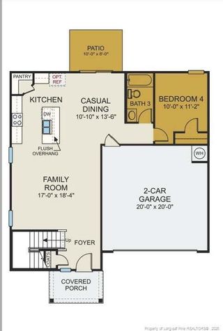 New construction Single-Family house 826 Wicklow Ln, Raeford, NC 28376 - image