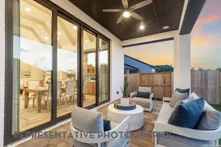 New construction Single-Family house 132 Rainwater Crk, Boerne, TX 78006 plan Surrey - image