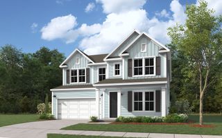 New construction Single-Family house 411 Simpson Farm Rd, Simpsonville, SC 29681 plan Crestwood - image