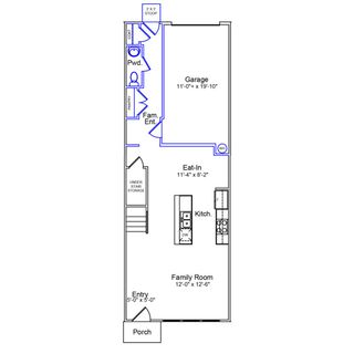 New construction Single-Family house 132 Wood Aster Wy, Garner, NC 27529 plan Clover - image