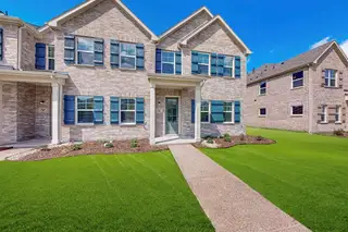 New construction Townhouse house 1832 Summer Aura, Mesquite, TX 75181 plan The Norman - image