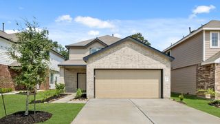 New construction Single-Family house 3797 Alexus Dr, Conroe, TX 77301 plan The Evergreen - image
