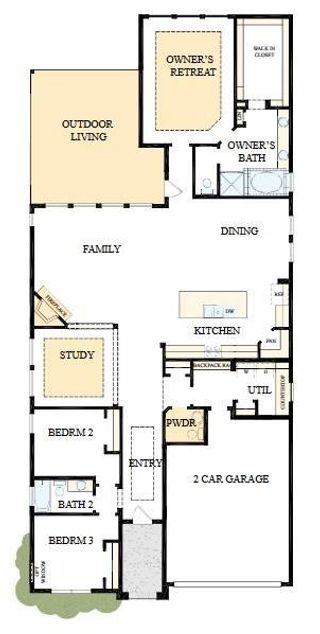 New construction house 12302 Grassy Bend Dr, Mont Belvieu, TX 77523 plan The Danbridge - image