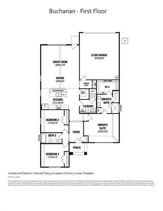New construction Single-Family house 1075 Birdie St, Gunter, TX 75058 plan Buchanan - image