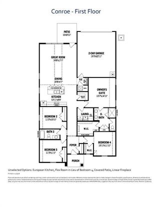 New construction Single-Family house 1065 Birdie St, Gunter, TX 75058 plan Conroe - image