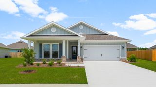 New construction house 76 Grass Owl Lp, Freeport, FL 32439 plan Riverside - image