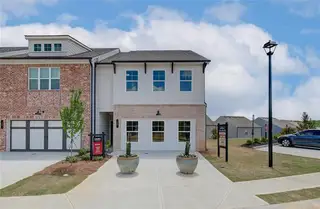New construction Townhouse house 22 Depot Landing Rd, Auburn, GA 30011 plan Durham - image