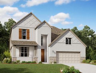 New construction Single-Family house 5135 Old Amber Drive, Richmond, TX 77469 Aubrey Homeplan- photo