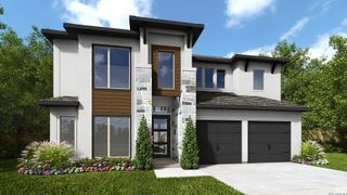 New construction Single-Family house 22227 Rustic Holw, San Antonio, TX 78258 plan 2599W - image