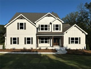 New construction Single-Family house 193 Blue Rider Trail, Hoschton, GA 30548 Milton- photo