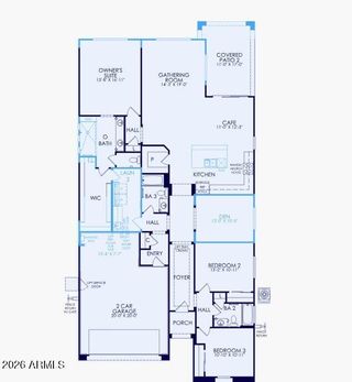 New construction Single-Family house 13586 W Copperleaf Ln, Peoria, AZ 85383 plan Cantania - image
