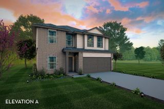 New construction house 14102 Gingko Ct, Crosby, TX 77532 plan Trinity - image