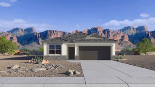 New construction Single-Family house 5524 S 254Th Gln, Buckeye, AZ 85326 plan Harris - image