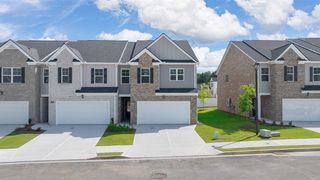 New construction Townhouse house 1400 Gray Branch Dr, Lawrenceville, GA 30045 plan Sudbury - image