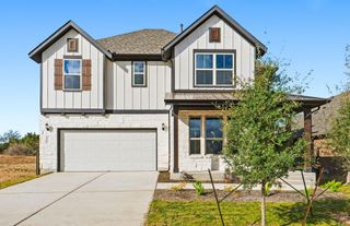 New construction Single-Family house 600 Canyoncrest Wy, Liberty Hill, TX 78642 plan Beaumont - image