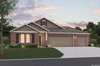 New construction Single-Family house 17508 Bigtooth Aspen Dr, Elmendorf, TX 78112 plan Kingsley - image