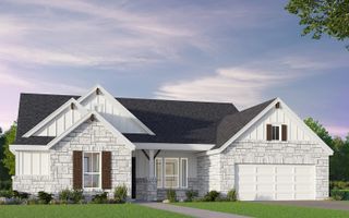 New construction Single-Family house 148 Charming Redbud Ln, San Marcos, TX 78666 plan Estes - image