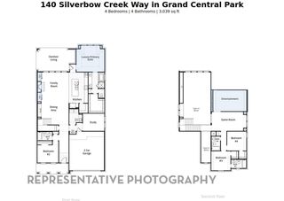 New construction Single-Family house 140 Silverbow Creek Wy, Conroe, TX 77304 plan Fordham Plan - image