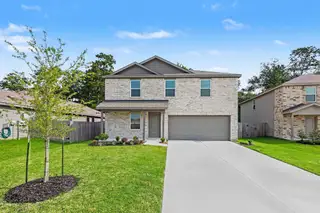 New construction Single-Family house 25687 Roy Rogers Ct, Splendora, TX 77372 plan Littleton - image