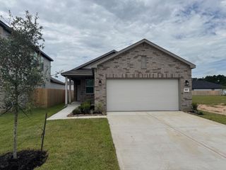New construction Single-Family house 124 Rising Cedar Ln, Hockley, TX 77447 plan Bridgeport - image