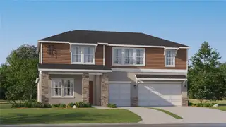 New construction Single-Family house 1110 Brierview Ln, Zephyrhills, FL 33541 plan Rainer - image