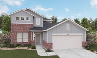 New construction Single-Family house 229 Seattle Slew Dr, Jarrell, TX 76537 plan Southfork - image