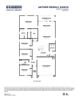 New construction Single-Family house 8529 W Gehrig Wy, Florence, AZ 85132 plan Kingston - image
