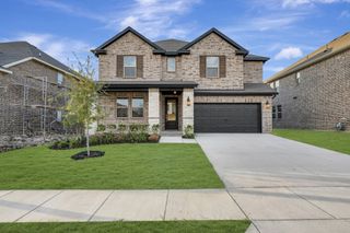 New construction Single-Family house 1014 Birkdale Dr, Justin, TX 76247 plan Santa Fe - image