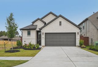 New construction Single-Family house 12849 Meadow Wind Wy, Conroe, TX 77302 plan 3034 Elevation A - image