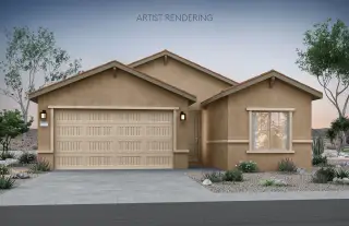 New construction Single-Family house 27712 W Abraham Ln, Buckeye, AZ 85396 plan Bergamot - image