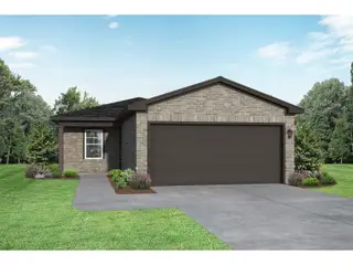New construction house 10935 Independence Rd, Cleveland, TX 77328 plan The Comal F - image