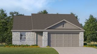 New construction Single-Family house 107 Little Fox Wy, Balch Springs, TX 75181 plan Newlin - image
