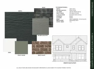New construction Single-Family house 1809 Country Club Rd, Lincolnton, NC 28092 plan Cherry - image