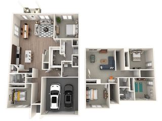 New construction  house 6625 Valley Lake Ln, Fort Worth, TX 76036 plan The Kessler - image